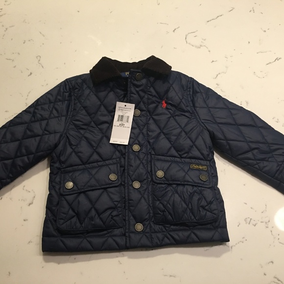 Ralph Lauren Other - NWT Polo Ralph Lauren Puffer Coat snaps blue red